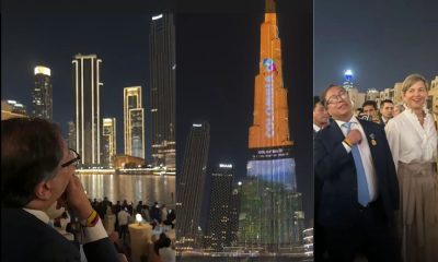 Colombia Brilla en el Burj Khalifa