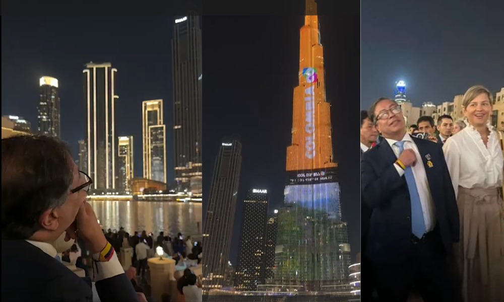 Colombia Brilla en el Burj Khalifa