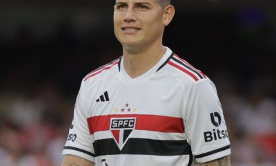 James Rodríguez, en la Cuerda Floja en São Paulo