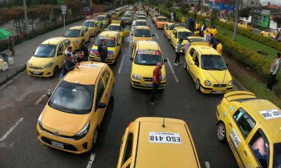 Protestas de taxistas en Colombia: Paros y movilizaciones paralizan varias ciudades