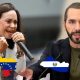 María Corina Machado agradece el respaldo de Nayib Bukele a la lucha por la democracia en Venezuela